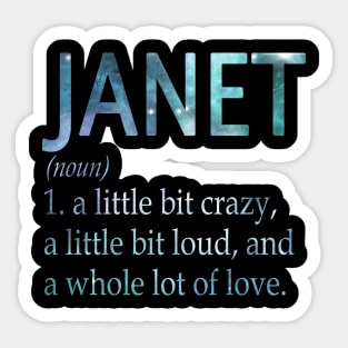 Janet Sticker